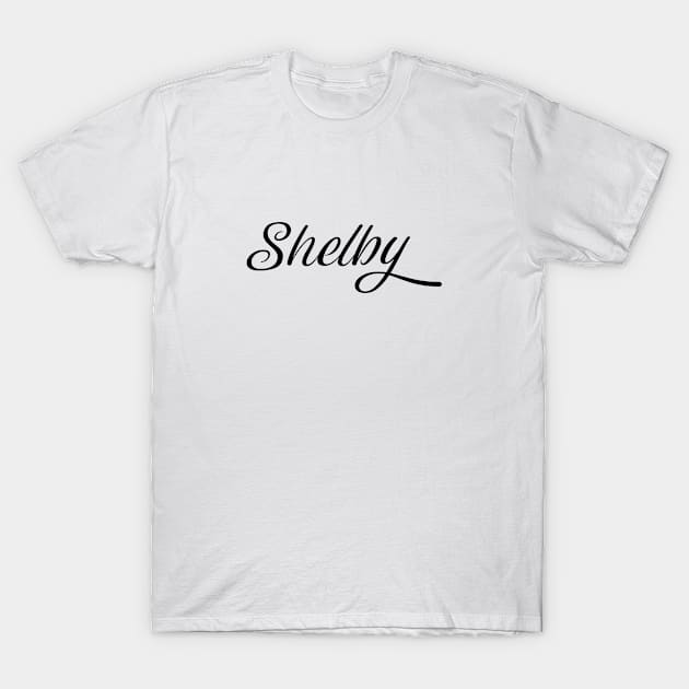 Name Shelby T-Shirt by gulden